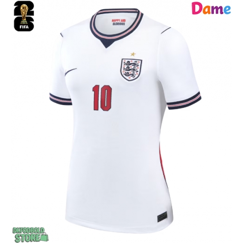 England Jude Bellingham #10 Replika Hjemmebanetrøje Dame VM 2026 Kortærmet